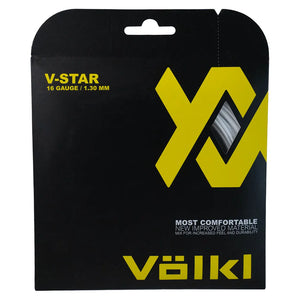 V-Star Tennis String White Strings Volkl