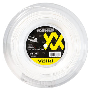V-Star Tennis String Reel White Strings Volkl