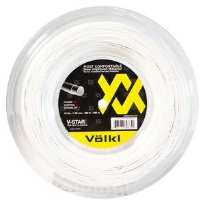 V-Star Tennis String Reel White Strings Volkl