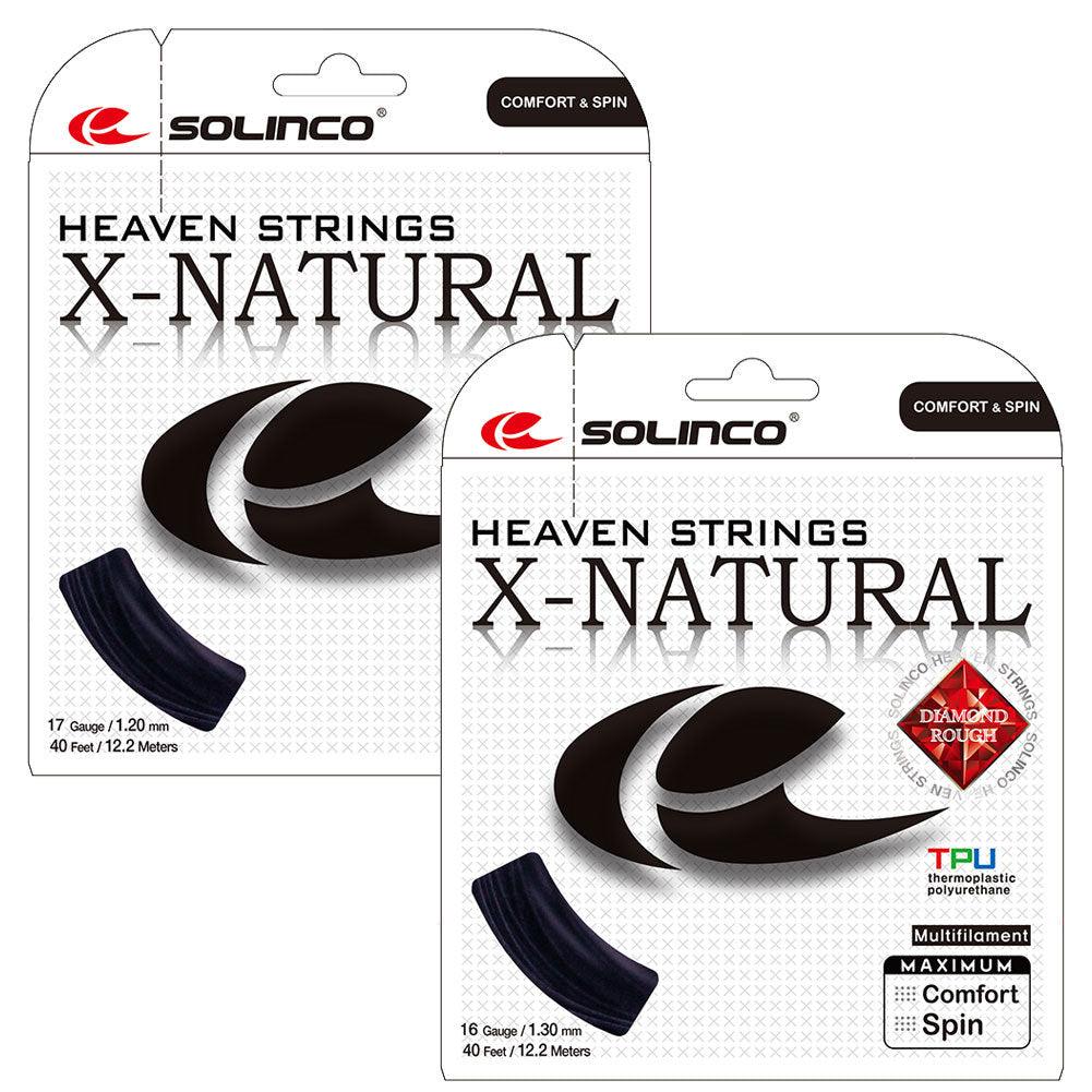 X-Natural Tennis String Black Strings Solinco