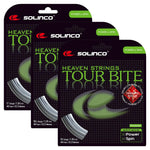 Tour Bite Diamond Rough Tennis String Silver Strings Solinco