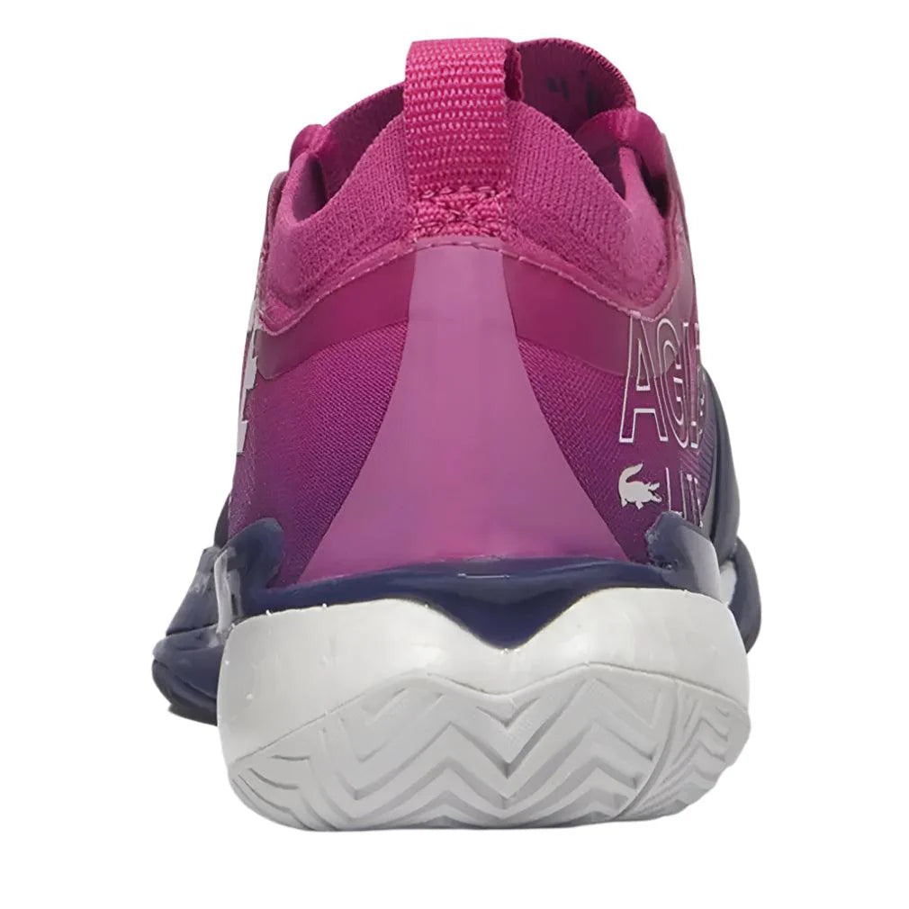 Women`s AG-LT25 Lite Tennis Shoes Pink and Dark Blue Footwear Lacoste