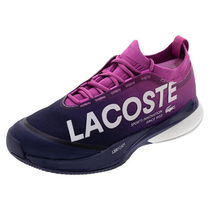 Women`s AG-LT25 Lite Tennis Shoes Pink and Dark Blue Footwear Lacoste