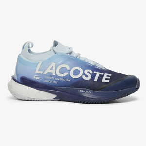 Women`s AG-LT25 Lite Tennis Shoes Light Blue and Dark Blue Footwear Lacoste