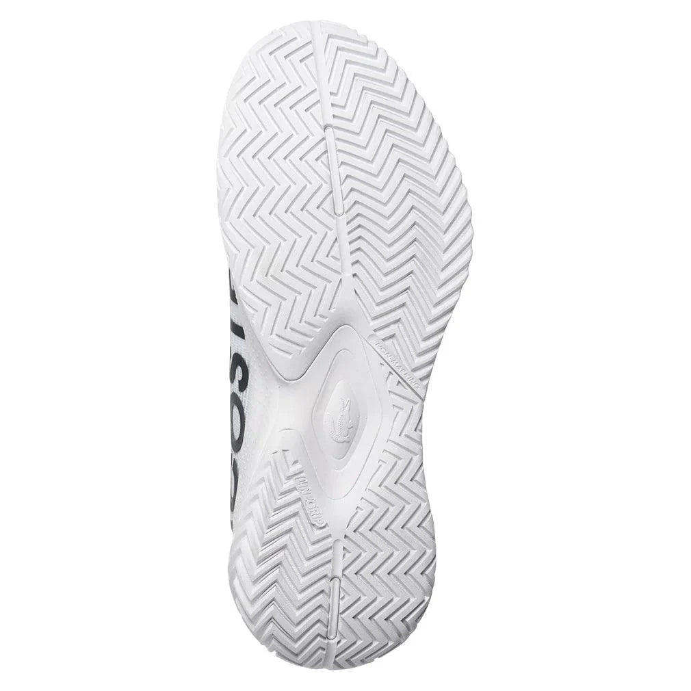 Women`s Power Serve Tennis Shoes White Footwear Lacoste