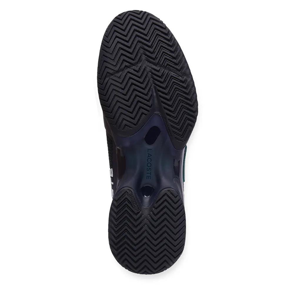 Men`s AG-LT23 Ultra Tennis Shoes Navy and Green Footwear Lacoste