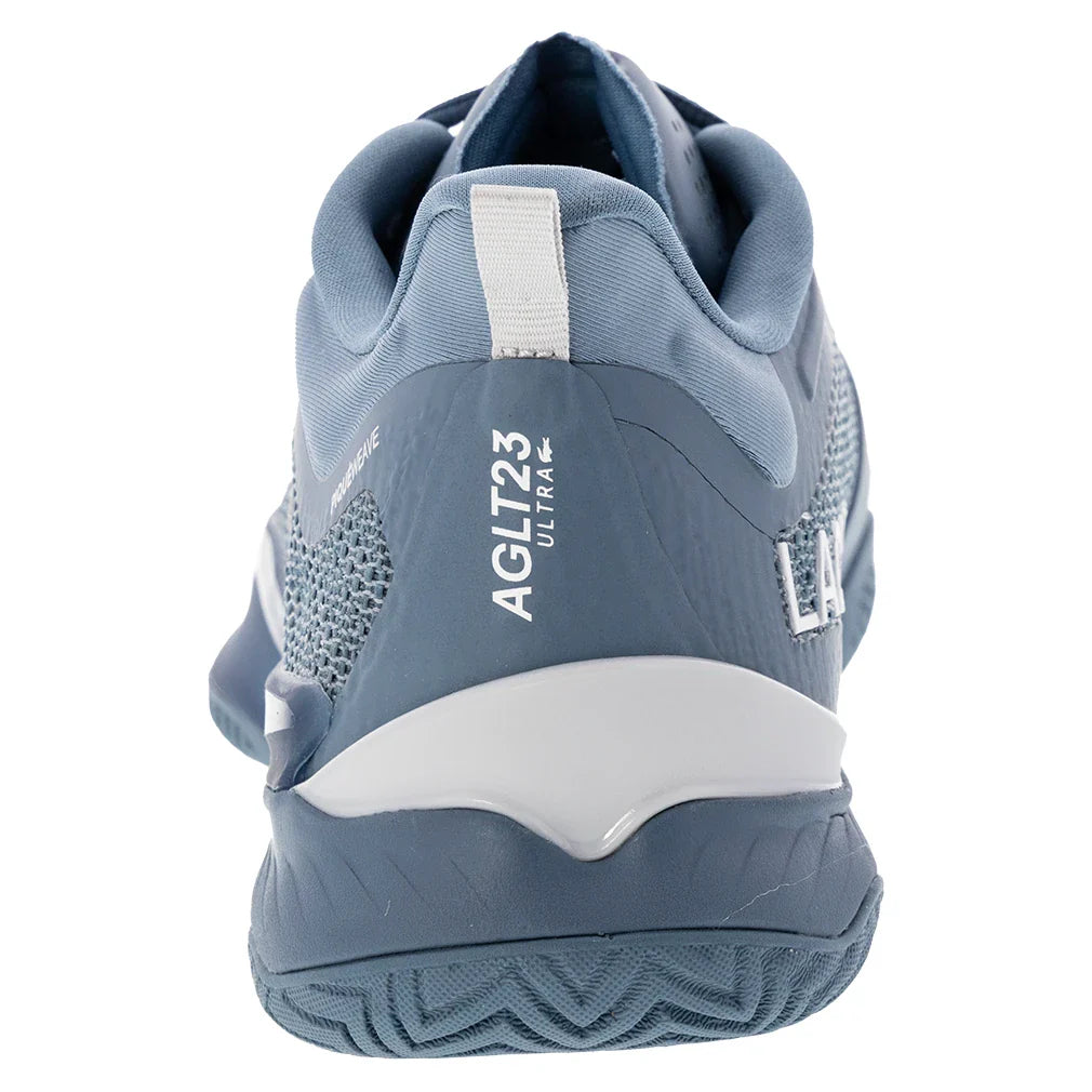Men`s AG-LT23 Ultra Tennis Shoes Blue and Light Grey Footwear Lacoste