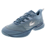 Men`s AG-LT23 Ultra Tennis Shoes Blue and Light Grey Footwear Lacoste