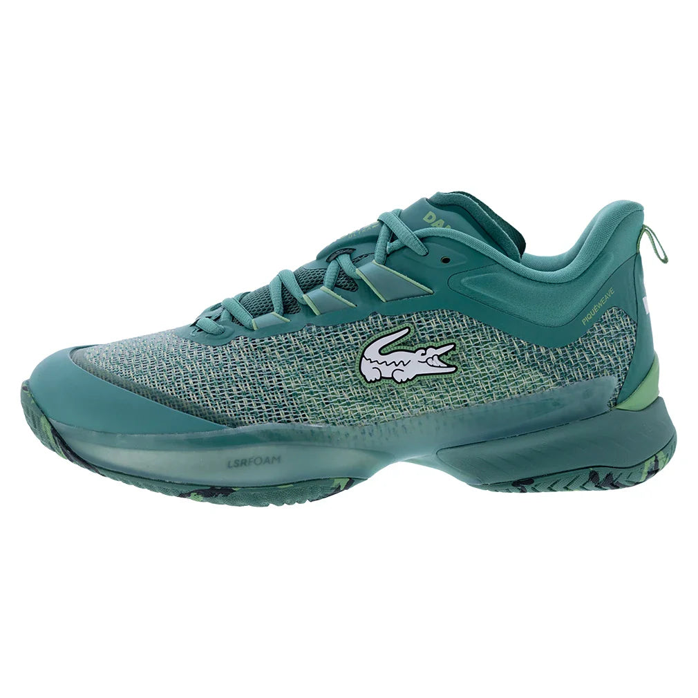 Men`s AG-LT23 Ultra DM Tennis Shoes Green Footwear Lacoste