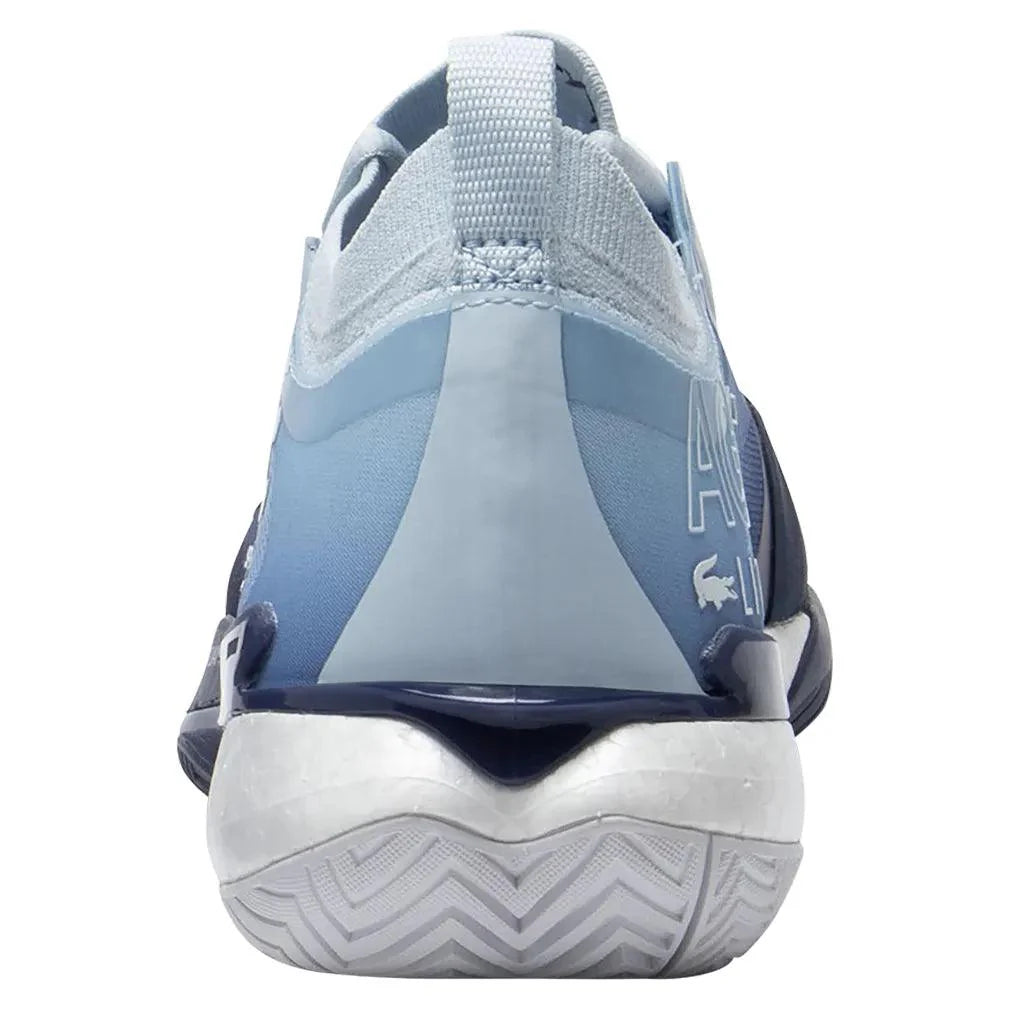 Men`s AG-LT25 Lite Tennis Shoes Light Blue and Dark Blue Footwear Lacoste