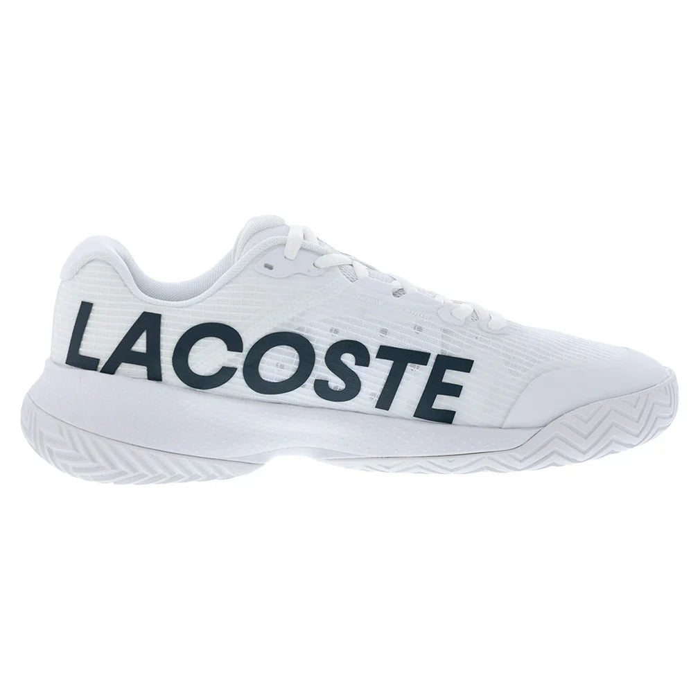 Men`s Power Serve Tennis Shoes White Footwear Lacoste