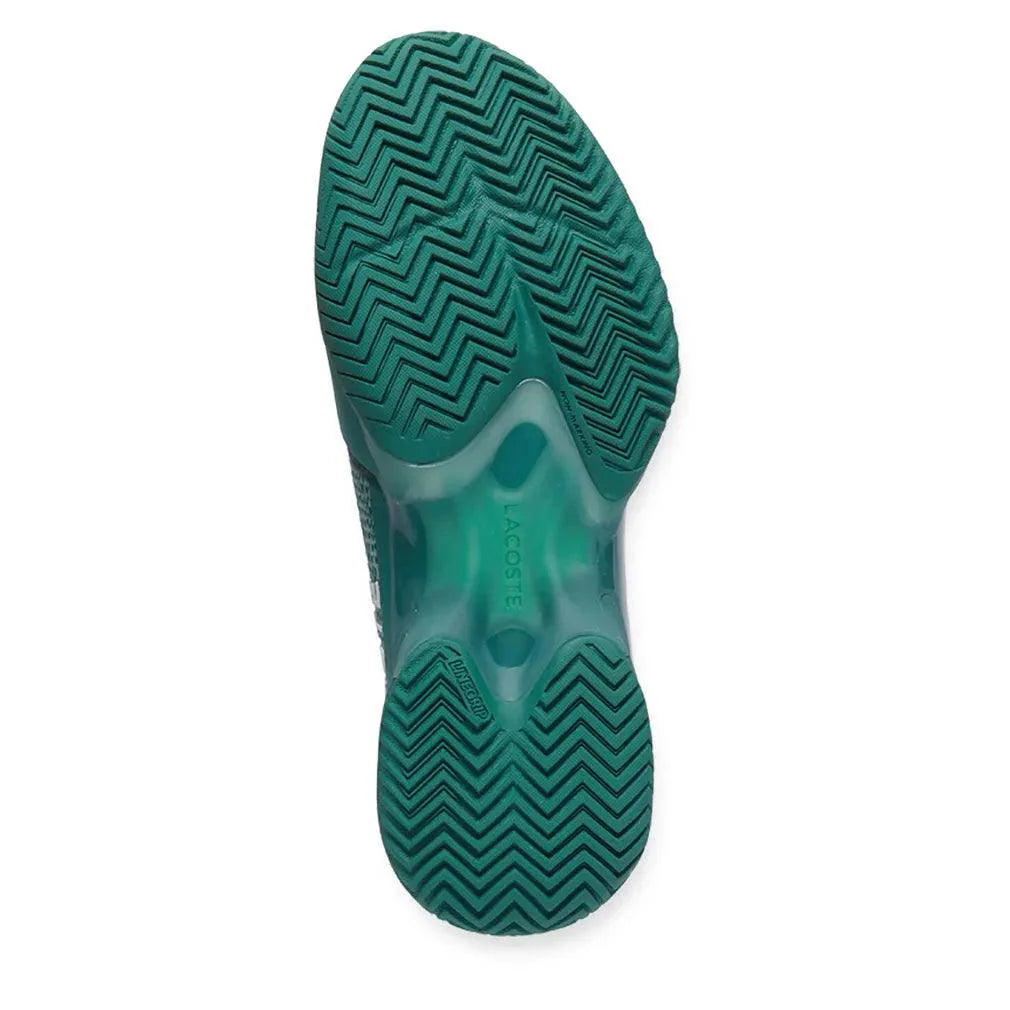 Men`s Power Serve Tennis Shoes Green Footwear Lacoste