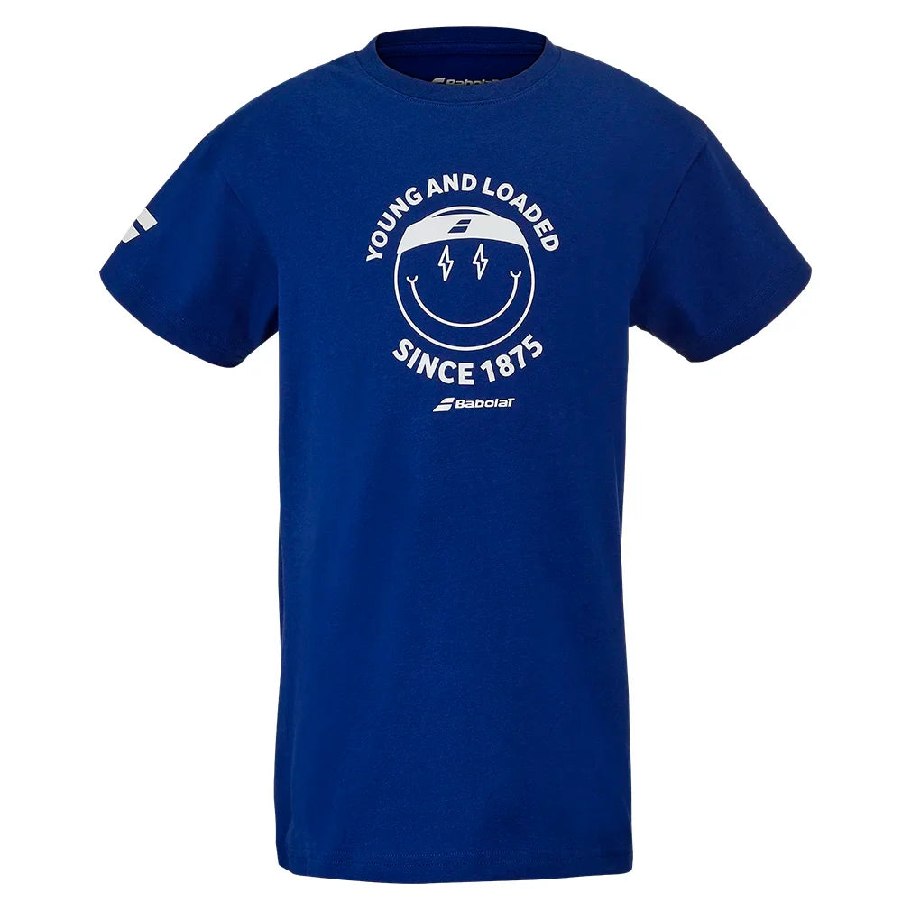 Boys` Exercise Cotton Tennis Tee Apparel Babolat
