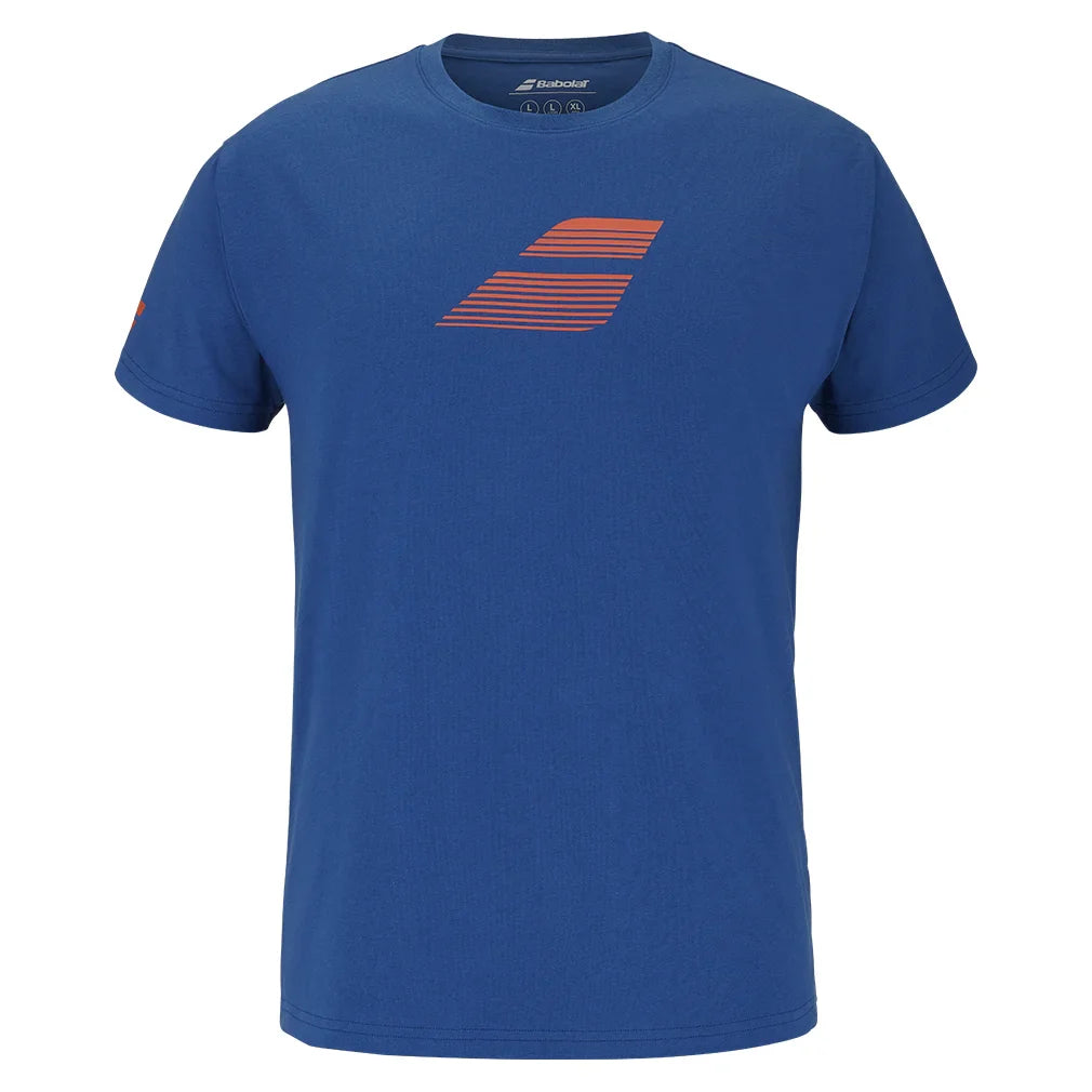 Men`s Exercise Big Flag Tennis Tee Apparel Babolat