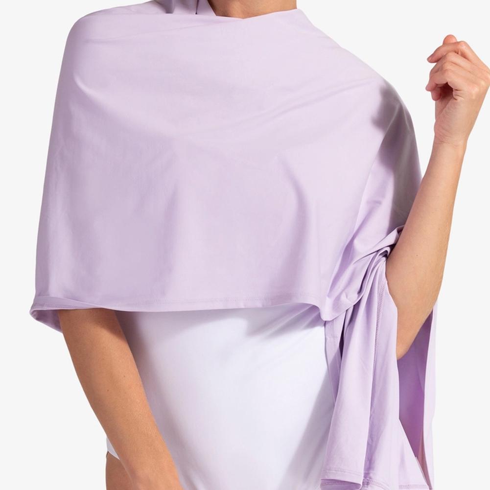 Unisex Sun Protective Blanket Wrap Lavender Apparel BloqUV