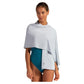 Unisex Sun Protective Blanket Wrap Soft Gray Apparel BloqUV