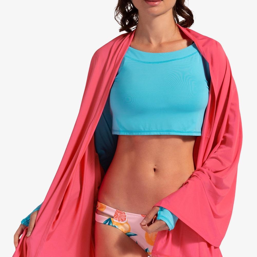 Unisex Sun Protective Blanket Wrap Watermelon Apparel BloqUV