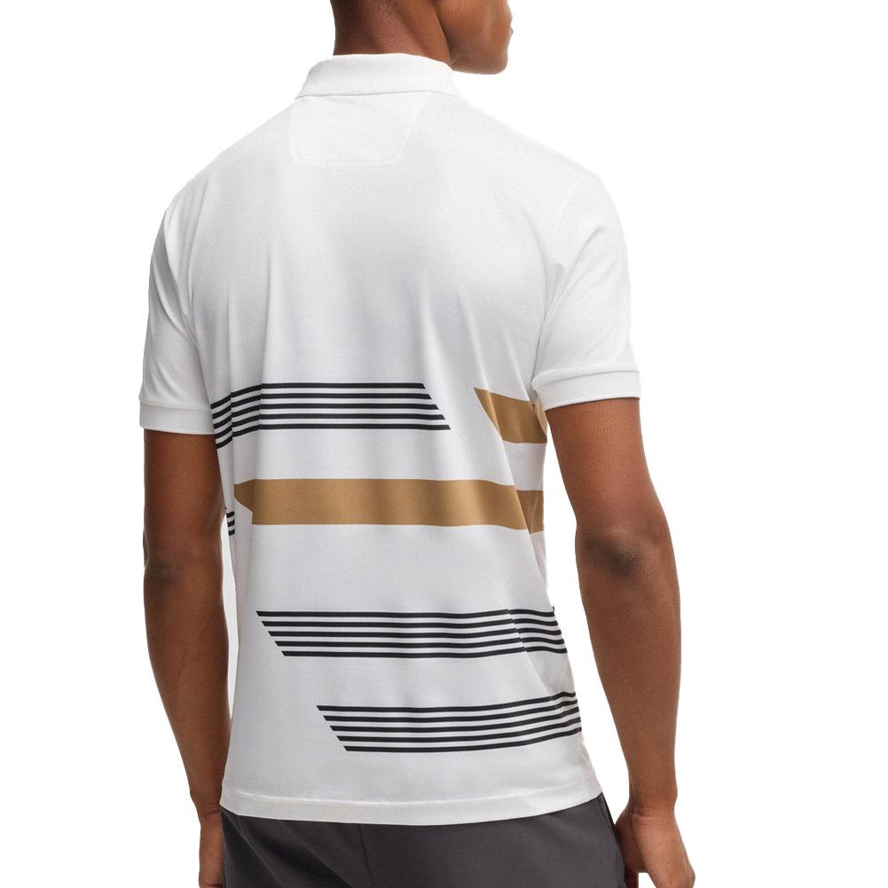 Men`s Paddy Tape Print Tennis Polo Apparel Hugo Boss