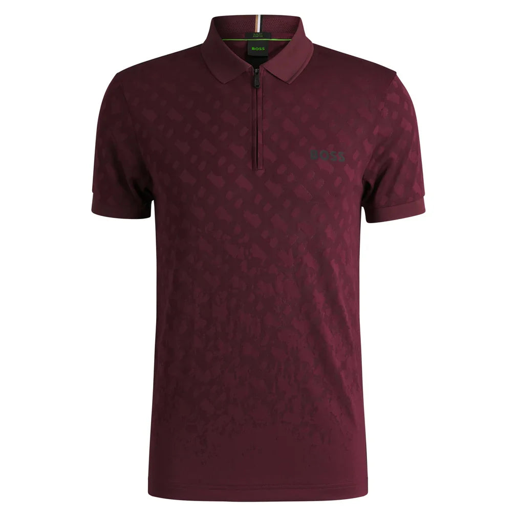 Men`s Philix TOC JQ Tennis Top Medium Red Apparel Hugo Boss