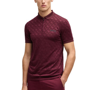 Men`s Philix TOC JQ Tennis Top Medium Red Apparel Hugo Boss