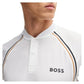 Men`s Pariq TOC Mesh Tennis Polo Apparel Hugo Boss