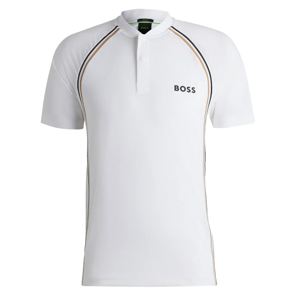 Men`s Pariq TOC Mesh Tennis Polo Apparel Hugo Boss