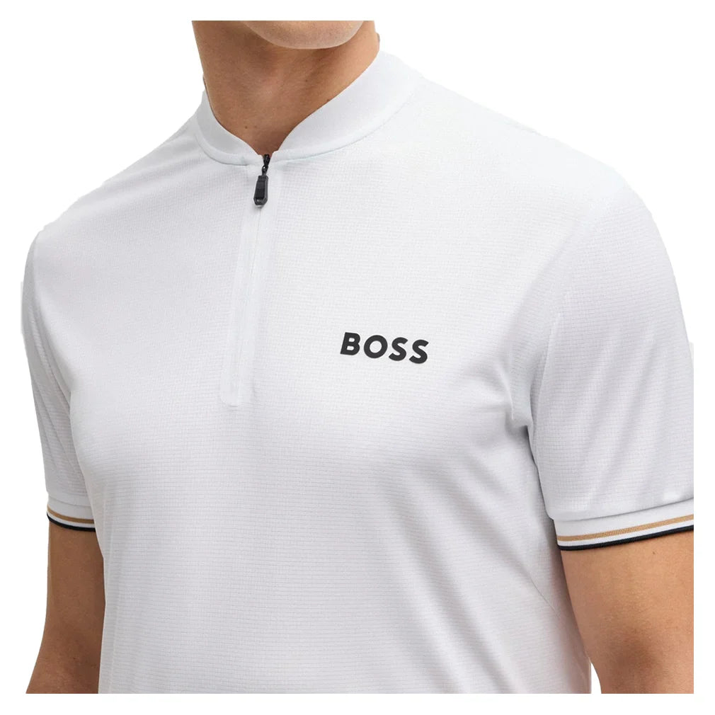 Men`s Pariq TOC Ripstop Tennis Polo Apparel Hugo Boss