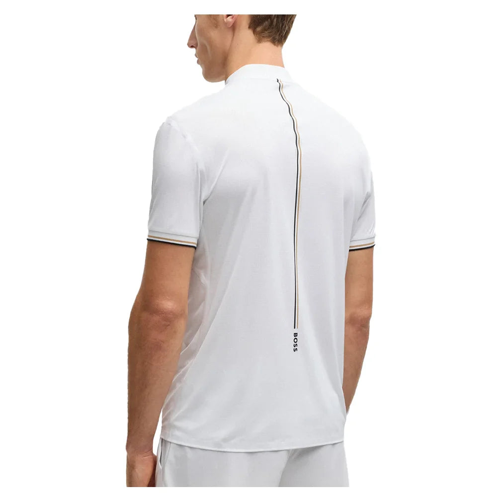 Men`s Pariq TOC Ripstop Tennis Polo Apparel Hugo Boss