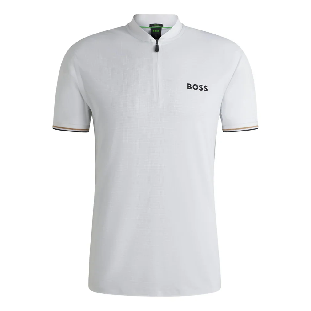 Men`s Pariq TOC Ripstop Tennis Polo Apparel Hugo Boss