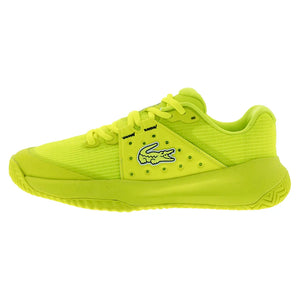 Women`s Power Serve Tennis Shoes Yellow Footwear Lacoste