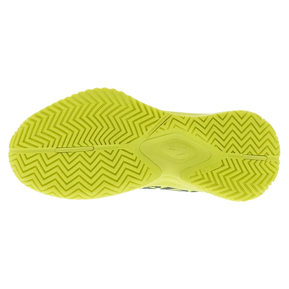 Women`s Power Serve Tennis Shoes Yellow Footwear Lacoste