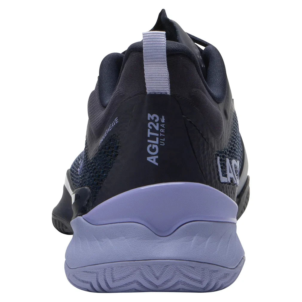 Women`s AG-LT23 Ultra Tennis Shoes Navy and Light Purple Footwear Lacoste
