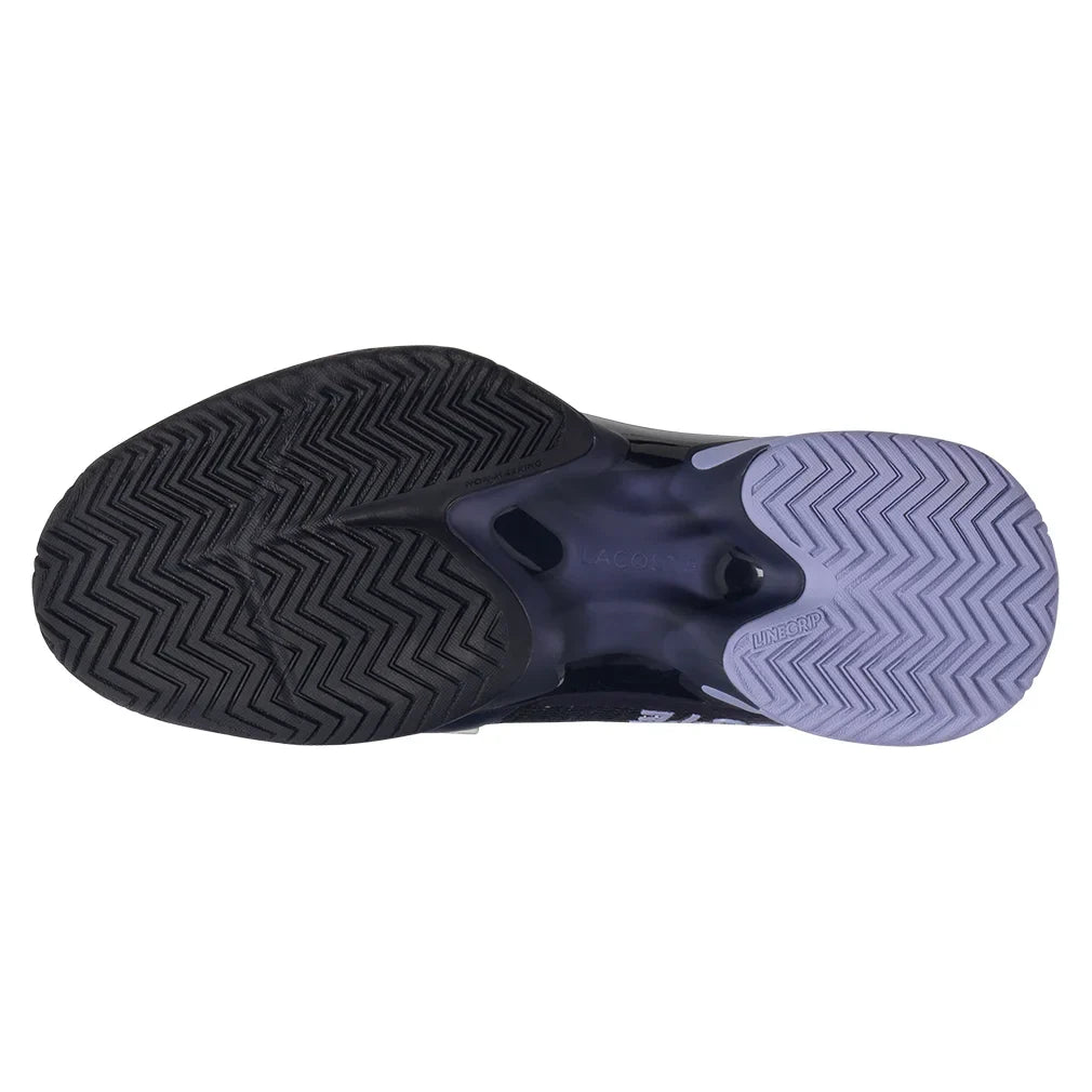 Women`s AG-LT23 Ultra Tennis Shoes Navy and Light Purple Footwear Lacoste