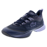Women`s AG-LT23 Ultra Tennis Shoes Navy and Light Purple Footwear Lacoste