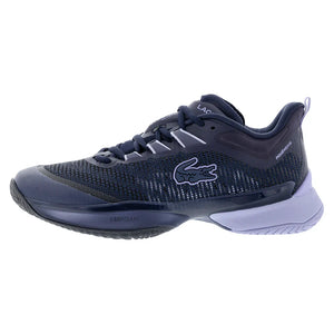 Women`s AG-LT23 Ultra Tennis Shoes Navy and Light Purple Footwear Lacoste