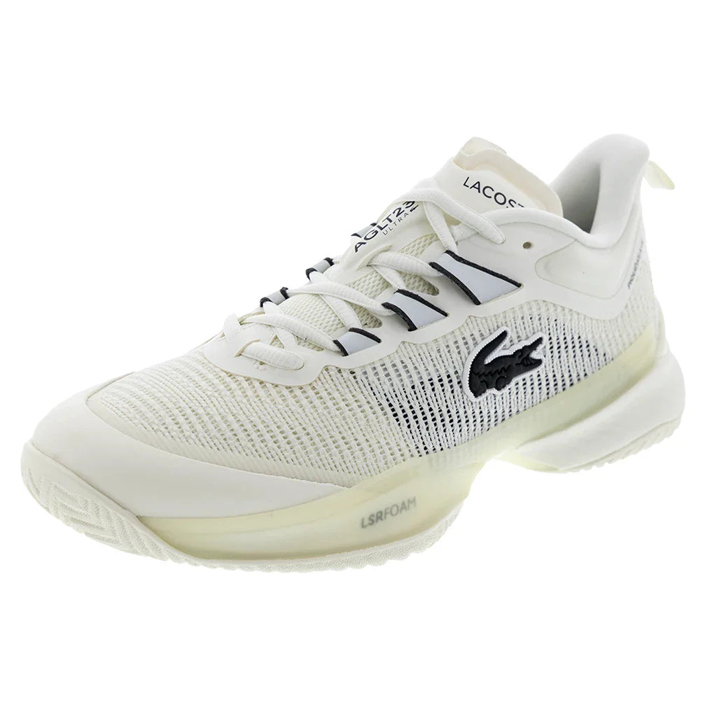 Men`s AG-LT23 Ultra Tennis Shoes Off White Footwear Lacoste