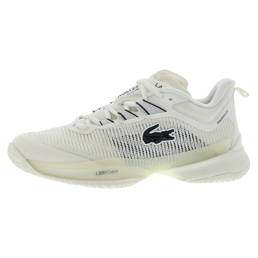 Men`s AG-LT23 Ultra Tennis Shoes Off White Footwear Lacoste