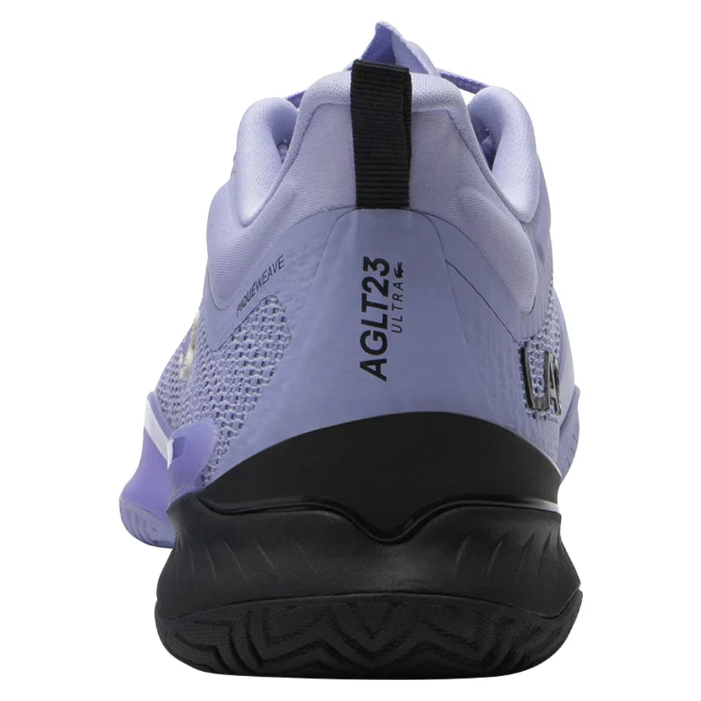 Men`s AG-LT23 Ultra Tennis Shoes Light Purple and Black Footwear Lacoste