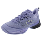 Men`s AG-LT23 Ultra Tennis Shoes Light Purple and Black Footwear Lacoste