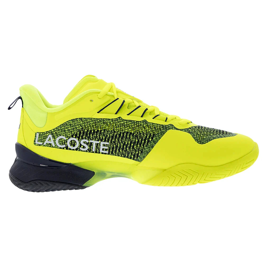 Men`s Daniil Medvedev AG-LT23 Ultra Tennis Shoes Yellow and Navy Footwear Lacoste