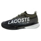 Men`s AG-LT25 Lite Tennis Shoes Khaki and Black Footwear Lacoste