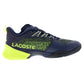 Men`s Daniil Medvedev AG-LT23 Ultra Clay Tennis Shoes Navy and Yellow Footwear Lacoste