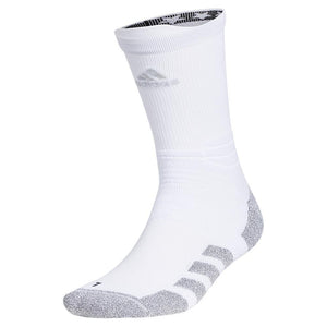 5-Star Team Traxion Crew Socks White and Clear Grey Adidas