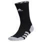 5-Star Team Traxion Crew Socks Black and White Adidas