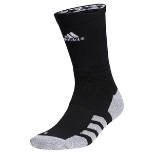 5-Star Team Traxion Crew Socks Black and White Adidas