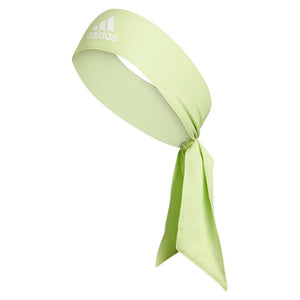 Alphaskin Tie Headband Pulse Lime and White Accessories Adidas