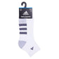 Men`s Cushioned 3.0 3 Pack Quarter Tennis Socks White and Onix Grey Socks Adidas