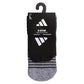 5-Star Team 2.0 High Quarter Socks Black and White Socks Adidas