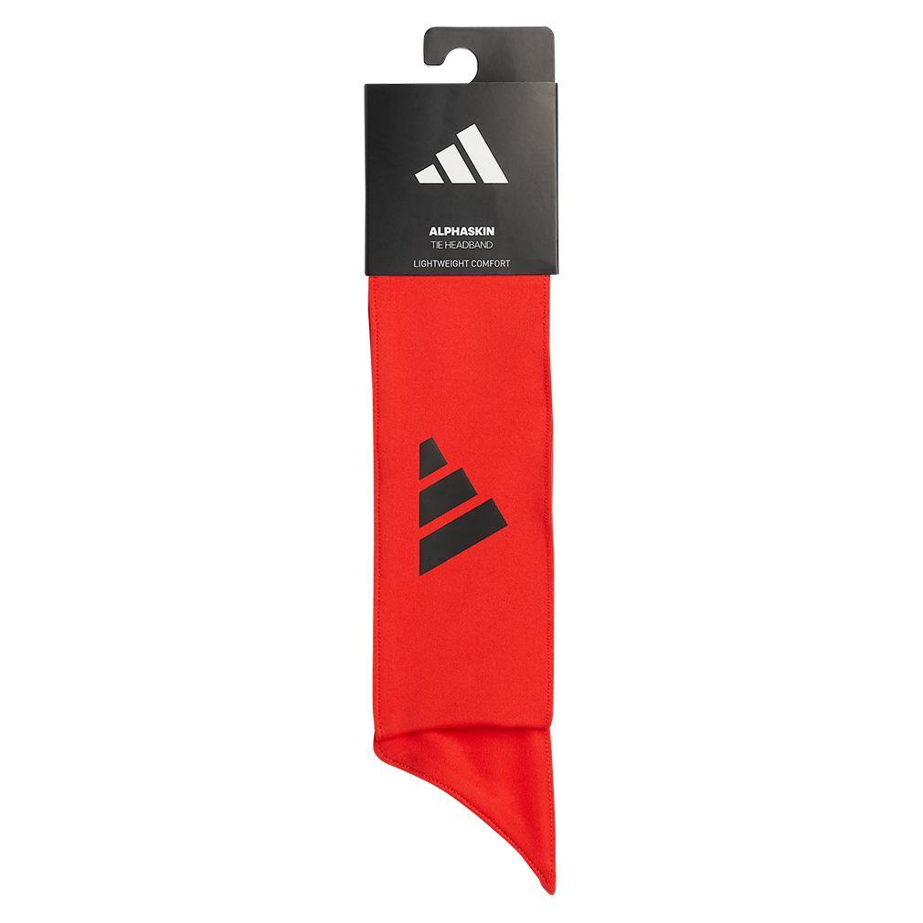 Alphaskin Tie 2 Headband Red and Black Accessories Adidas