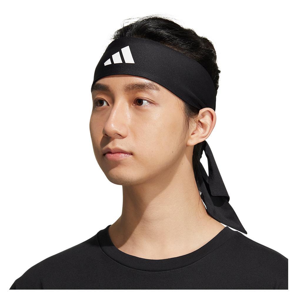 Alphaskin Tie 2 Headband Black and White Accessories Adidas